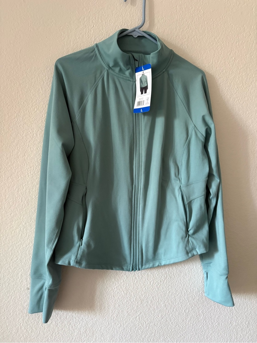 Jockey teal Full-Zip yoga Jacket